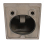 Биде подвесное Qtap Tern 520x350x330 мм, Stone grey QT17551303GSG