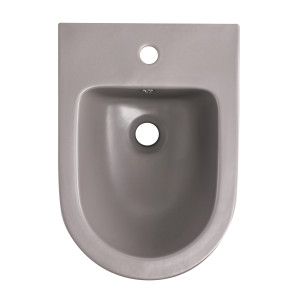Биде подвесное Qtap Robin 515x370x350 мм, Stone grey QT13551381GSG