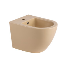 Биде подвесное Qtap Robin 515x370x350 мм, Beige QT13551381GSB