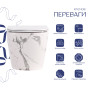 Унитаз подвесной Robin Ultra Quiet 490×365×325 мм, Marble, с сиденьем Slim Duroplast / Soft-close / Quick Release QT13332381АSMR Qtap