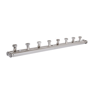 Коллектор распределительный Thermo Alliance Forte Quick System для 4 насосных групп 1 1/4"x1, нерж. сталь SUS 304 TAF-QSK4