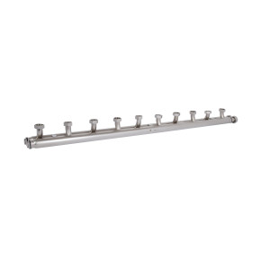 Коллектор распределительный Thermo Alliance Forte Quick System для 5 насосных групп 1 1/4"x1, нерж. сталь SUS 304 TAF-QSK5