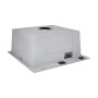 Lidz Handmade H5050HB Мойка для кухни интегрированная Decor Black PVD Honeycomb 2,5/0,5 мм LDH5050BDECPVD48369