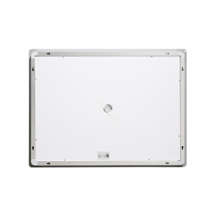 Дзеркало Lidz Kubis (KU2) 800х600 з LED-підсвічуванням Touch, з антизапотіванням, з димером, рег. яскравості LD78LF9048060