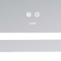 Дзеркало Lidz Kubis (KU2) 800х600 з LED-підсвічуванням Touch, з антизапотіванням, з димером, рег. яскравості LD78LF9048060