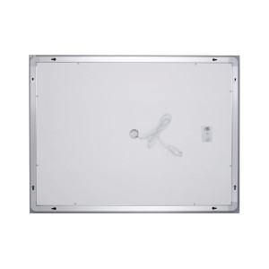Зеркало Lidz Kubis (KU1) 900х700 с LED-подсветкой Touch, с антизапотеванием, с диммером, рег. яркости LD78LF9049070