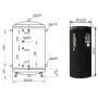 Теплоаккумулятор Thermo Alliance TA-ТАМ-00 2000 60 мм