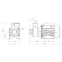 Насос поверхностный вихревой Thermo Alliance QBm60 0,37 кВт