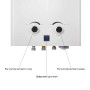 Колонка газовая дымоходная Thermo Alliance JSD20-10CR 10 л White