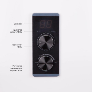 Водонагреватель электрический Thermo Alliance 80 л плоский вертикальный, сухой ТЭН 2 кВт (0,8+1,2) DT80V20G(PD)-D/2