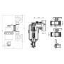 Фильтр-дешламатор Thermo Alliance Forte 1", поворотный (магнитный шламоуловитель) TAF400G25