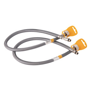 Гибкая подводка для воды Thermo Alliance Forte М10 40 см (пара) SF390W40