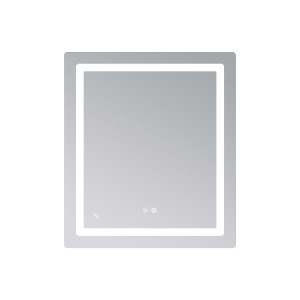 Дзеркало Lidz Kubis 700х800 з LED-підсвічуванням Touch, з антизапотіванням, з димером, рег. яскравості LD78LF904708048447