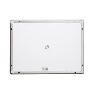Дзеркало Lidz Kubis (KU2) 900х700 з LED-підсвічуванням Touch, з антизапотіванням, з димером, рег. яскравості LD78LF904907048452