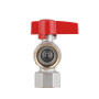 Кран шаровой Thermo Alliance Standart 3/4"ВВ угловой, PN40, с накидной гайкой TAS223W20