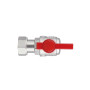 Кран шаровой Thermo Alliance Standart 3/4"ВН угловой, PN40, с накидной гайкой TAS224W20