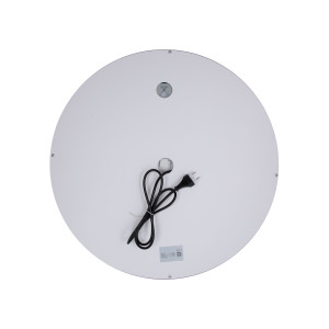 Дзеркало Qtap Mideya (MI6) R700 з LED-підсвічуванням Touch, з антизапотіванням, димером, рег. яскравості QT2078NCR7070W