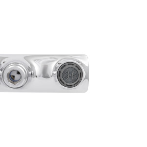 Змішувач для ванни Qtap Capricorn з душовим гарнітуром Chrome (k35) QTCAP3060102C48222