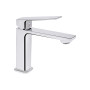 Змішувач для раковини низький Qtap Capricorn, Chrome (k26) QTCAP1060102C48219