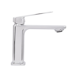 Змішувач для раковини низький Qtap Capricorn, Chrome (k26) QTCAP1060102C48219