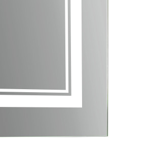Дзеркало Qtap Cardinal (CA1) 800х600 з LED-підсвічуванням Touch, з антизапотіванням, з димером, рег. темп. кольору (3000-6500K) Reverse QT0478C8060