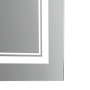 Дзеркало Qtap Cardinal (CA1) 800х600 з LED-підсвічуванням Touch, з антизапотіванням, з димером, рег. темп. кольору (3000-6500K) Reverse QT0478C8060