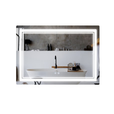 Дзеркало Qtap Cardinal (CA2) 1200х800 з LED-підсвічуванням Touch, з антизапотіванням, з димером, рег. темп. кольору (3000-6500K) QT0478C1208048454