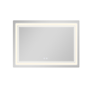 Дзеркало Qtap Cardinal (CA2) 1200х800 з LED-підсвічуванням Touch, з антизапотіванням, з димером, рег. темп. кольору (3000-6500K) QT0478C1208048454