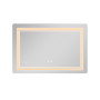 Дзеркало Qtap Cardinal (CA2) 800х600 з LED-підсвічуванням Touch, з антизапотіванням, з димером, рег. темп. кольору (3000-6500K) Reverse QT0478C806048457