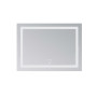 Дзеркало Lidz Kubis (KU1) 700х500 з LED-підсвічуванням Touch, з антизапотіванням, з димером, рег. яскравості LD78LF90448485