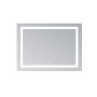 Дзеркало Lidz Kubis (KU1) 700х500 з LED-підсвічуванням Touch, з антизапотіванням, з димером, рег. яскравості LD78LF90448485