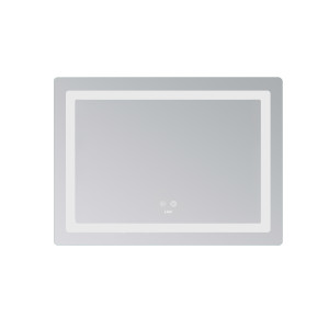 Дзеркало Lidz Kubis (KU2) 700х500 з LED-підсвічуванням Touch, з антизапотіванням, з димером, рег. яскравості LD78LF90448486