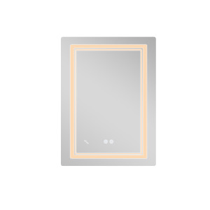 Дзеркало Qtap Cardinal (CA2) 600х800 з LED-підсвічуванням Touch, з антизапотіванням, з димером, рег. темп. кольору (3000-6500K) Reverse QT0478C608048453