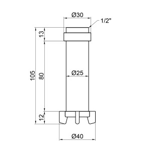 Фильтрующий картридж Thermo Alliance Standart для самопромывного фильтра (1/2", 3/4") TAS127FW1520