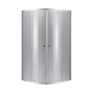 Душова кабіна Lidz Latwa SC90x90.SAT.LOW.DGR, скло темне тоноване 4 мм без піддона