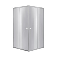 Душова кабіна Lidz Wawel SC90x90.SAT.LOW.DGR, скло темне тоноване 4 мм без піддона