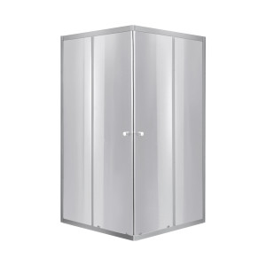 Душова кабіна Lidz Wawel SC90x90.SAT.LOW.DGR, скло темне тоноване 4 мм без піддона