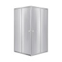 Душова кабіна Lidz Wawel SC90x90.SAT.LOW.DGR, скло темне тоноване 4 мм без піддона