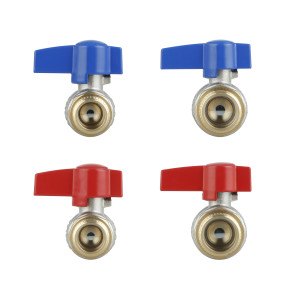 Комплект прямых кранов Thermo Alliance Standart 1/2"ВН -3/4"ВН с накидной гайкой  для подключенние котла TAS262RBW1520
