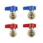 Комплект прямых кранов Thermo Alliance Standart 1/2"ВН -3/4"ВН с накидной гайкой  для подключенние котла TAS262RBW1520
