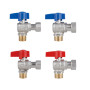Комплект угловой кранов Thermo Alliance Standart  1/2"ВН -3/4"ВН с накидной гайкой  для подключенние котла TAS225RBW1520
