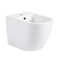 Биде напольное Qtap Jay 560х360х410 мм, White QT07443375W