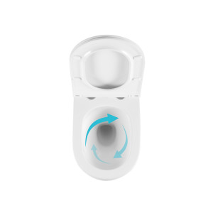 Унитаз подвесной Qtap Taurus Ultra Quiet 515×360×350 мм, White, с сиденьем Slim Duroplast / Soft-close / Quick Release QTTAU26W49116