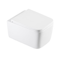 Унітаз підвісний Qtap Gemini безободковий з сидінням Soft-close QTGEM26W45430