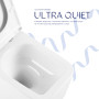 Унитаз подвесной Qtap Gemini безободковый с сиденьем Soft-closeQTGEM26W45430