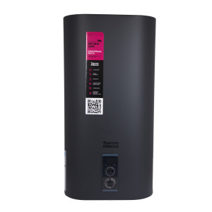 Водонагреватель электрический Thermo Alliance 80 л Black,плоский вертикальный, мокрый ТЭН 2 кВт (0,8+1,2) DT80V20G(PD)/2В