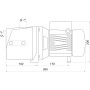Насос центробежный Optima JET150 1,3кВт чугун