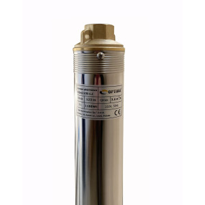 Насос скважинный с пов. уст. к песку  3″  OPTIMA  3SDm2,5/30 1,1 кВт 124м + пульт+кабель 15м