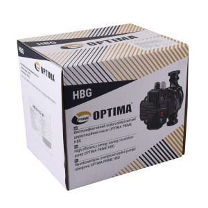 Насос циркуляционный энергосберегающий  Optima PRIME HBG 25-125AUTO 180мм