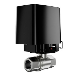 Бездротовий кран перекриття води Ajax Waterstop 1/2'' DN15 Jeweller Чорний (000029711)